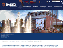 Tablet Screenshot of baseg.de